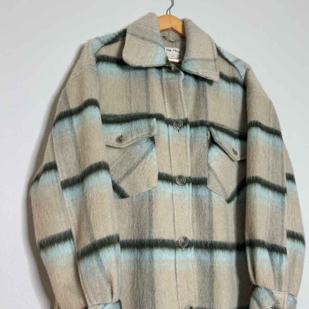 Free people x we the free Vienna brushed shacket jacket - Picture 5 of 13